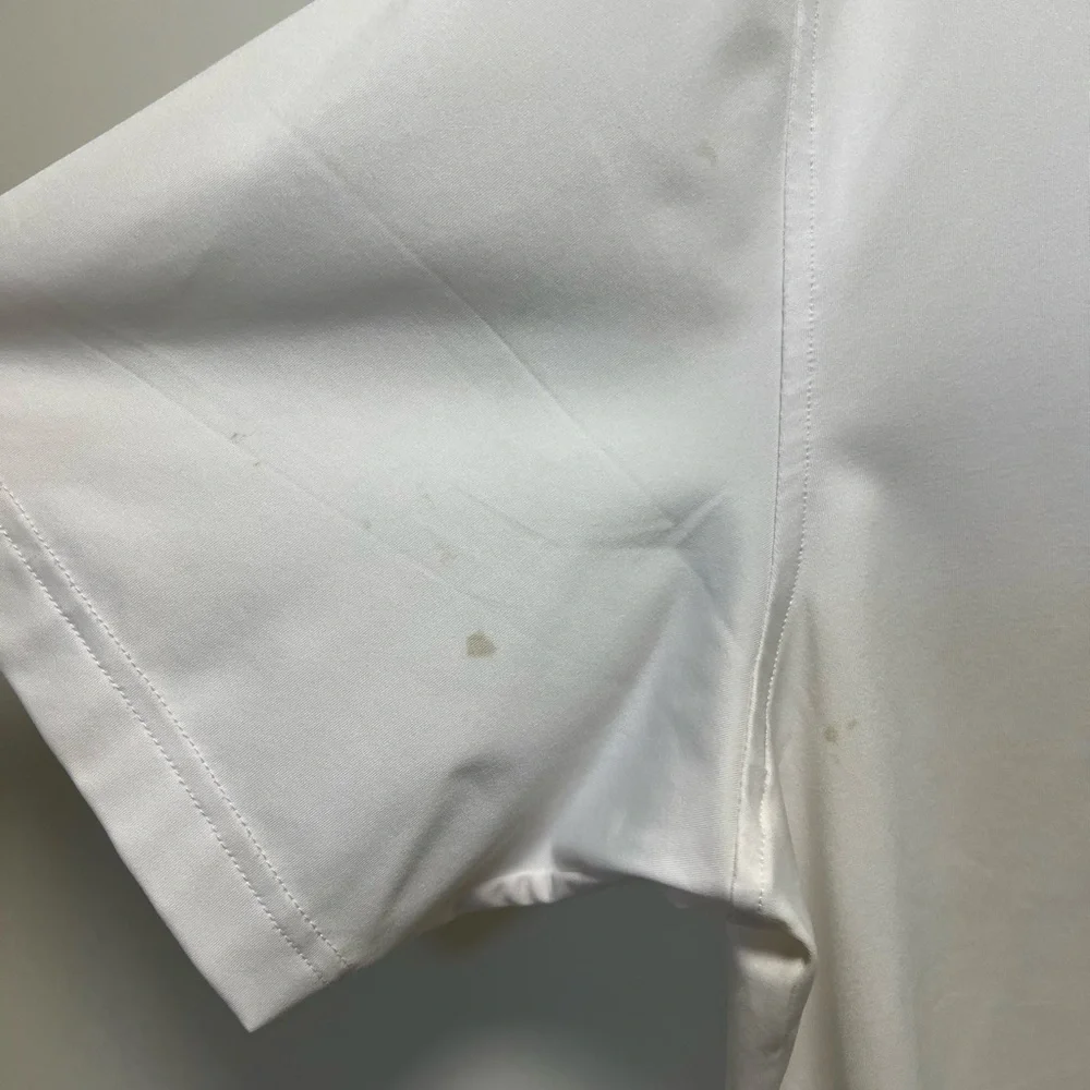 Peter Millar White Polo with Auburn Emblem - Picture 3 of 3